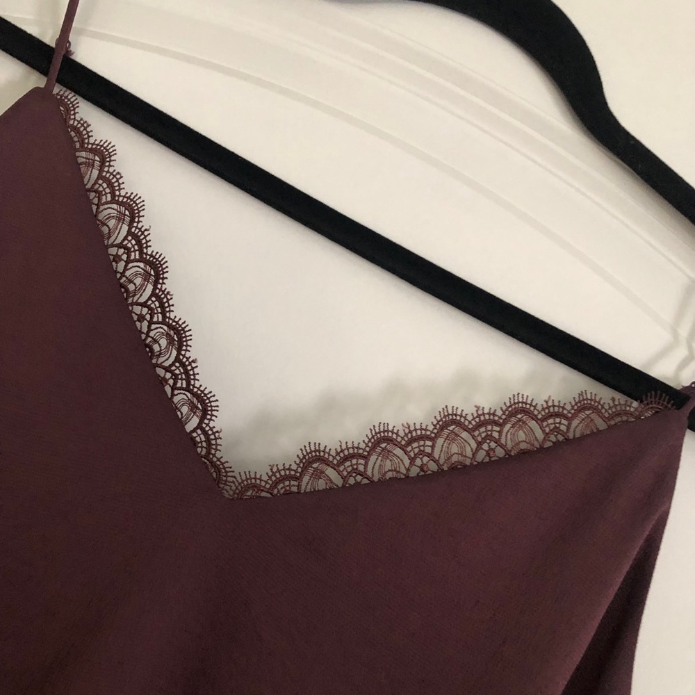 Express lace trim cami